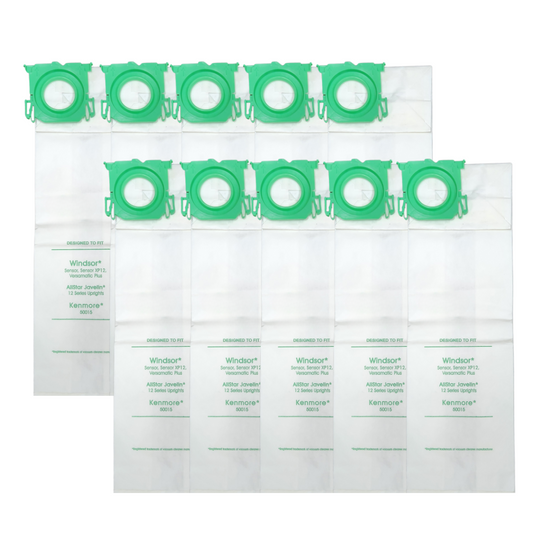 VacBagsUSA® Replacement Vacuum Cleaner Bags for Windsor® Sensor Versamatic Plus 2-Ply - VacBagsUSA
