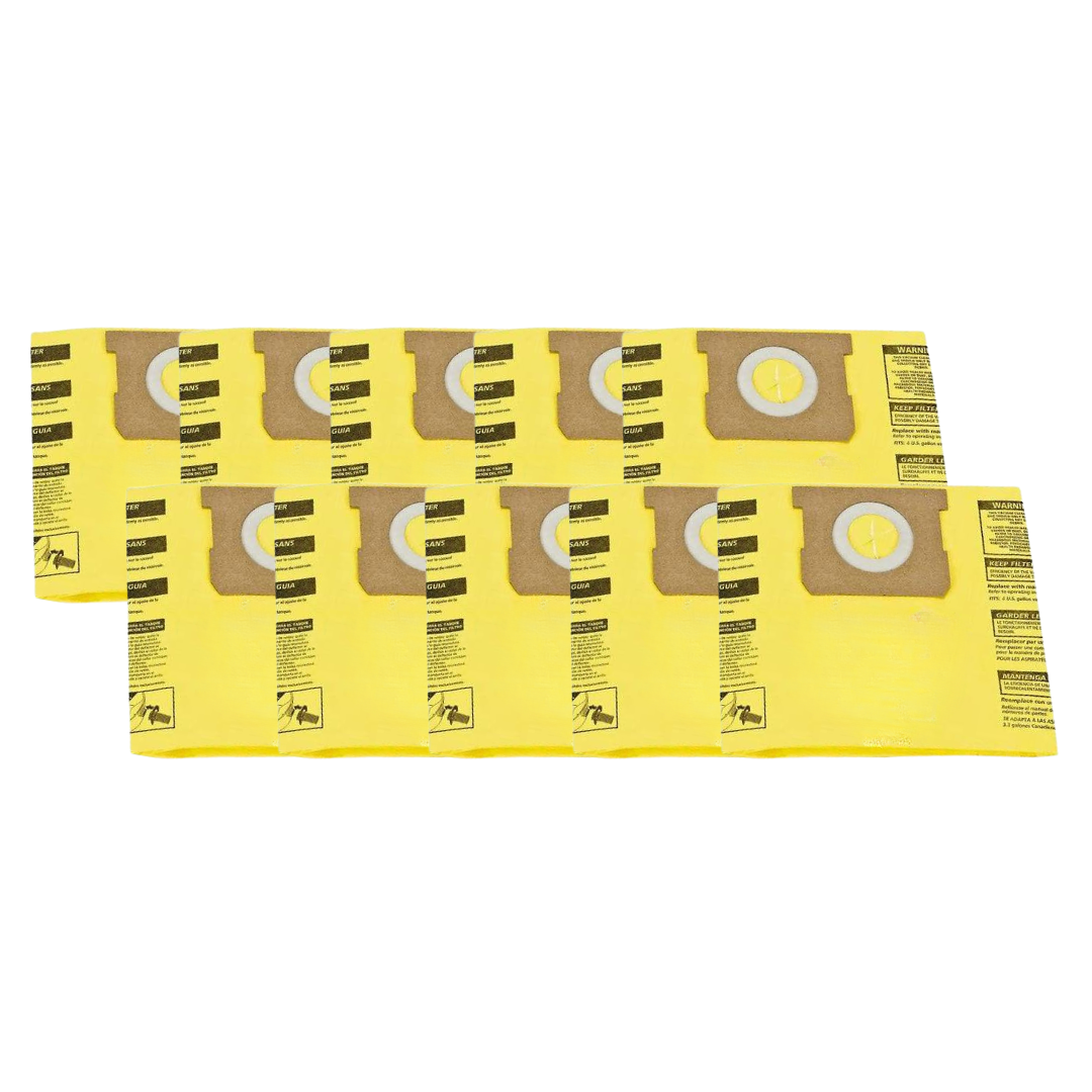 VacBagsUSA® Replacement High Efficiency Dust Collection Bag for Shop-Vac® 4 Gallon - VacBagsUSA