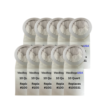 VacBagsUSA ProTeam 10 Quart #100311 Micro Filtration Backpack Vacuum Bags - VacBagsUSA