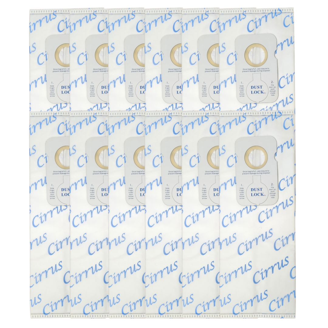VacBagsUSA® Replacement HEPA Vacuum Cleaner Bags For Cirrus® Style A - VacBagsUSA