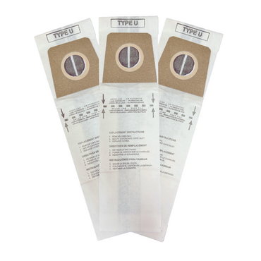 VacBagsUSA® Replacement Vacuum Bags For Dirt Devil Type U, Replaces #3920048001 - VacBagsUSA