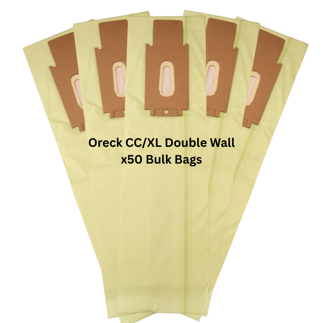 VacBagsUSA® Replacement Vacuum Cleaner Bags for Oreck® XL/CC 2-Ply Self Sealing