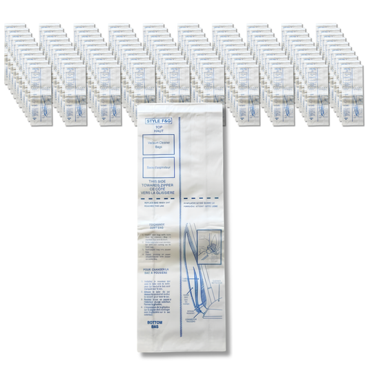 The Better Bundle 100 Micro-Filtration Vacuum Bags Compatible With Eureka FG Bags - VacBagsUSA
