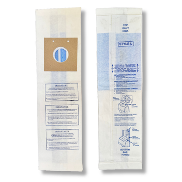 The Better Bundle 50-Pack Replacement Vacuum Bags for Eureka Type U | Fits Bravo II, World Vac, Direct Air, Replaces #51403C - VacBagsUSA