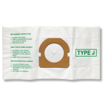 VacBagsUSA Hoover Type J Vacuum Bags Replaces #4010010J #405396 - VacBagsUSA