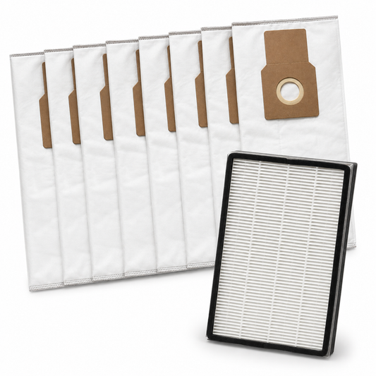Bundle_Kenmore 50690 HEPA U/O Bags + #20-53295 EF-1 Filter Replenishment Kit for Kenmore Upright Vacuums