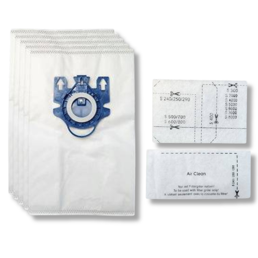VacBagsUSA Replacement Miele GN Allergen Performance Vacuum Cleaner Bags 5 Bags + 2 Filters