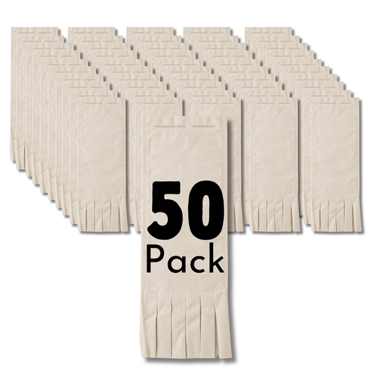VacBagsUSA® Replacement Dusting Sleeves for Most Wand Dusters, Oil & Wax Free - 50 Pack - VacBagsUSA