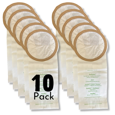 VacBagsUSA Replacement Micro-Filtration Vacuum Cleaner Bags For Proteam 6 Quart 100431, 2-Ply - VacBagsUSA