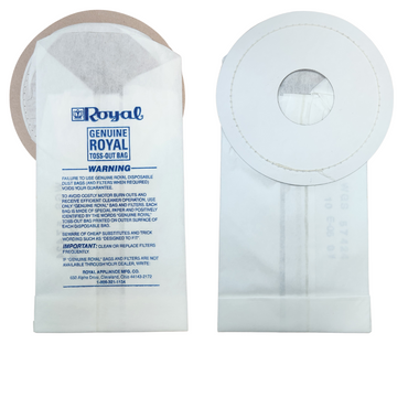 Genuine Royal® Style J Vacuum Cleaner Bags - 10 Pack - VacBagsUSA