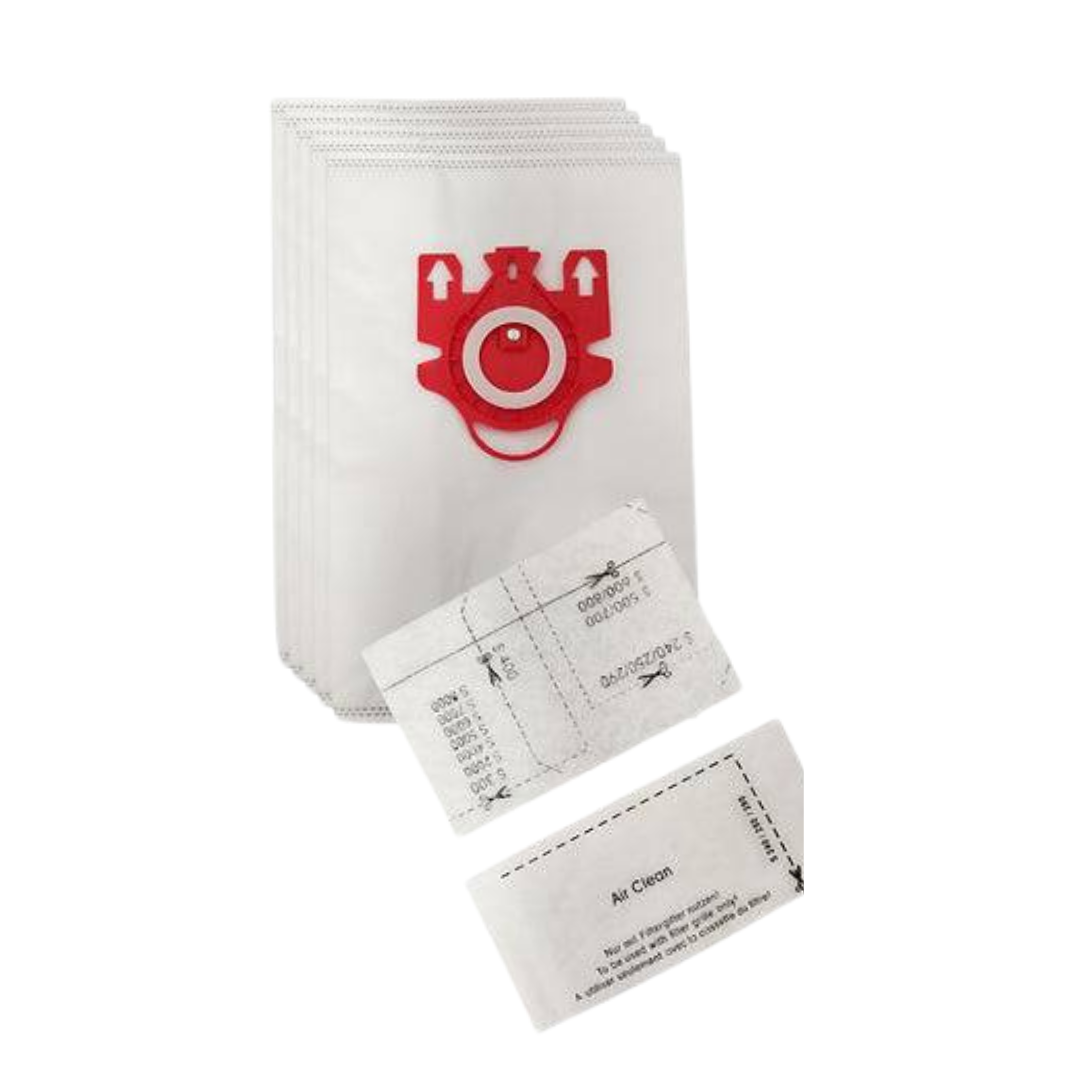 VacBagsUSA® Replacement Vacuum Cleaner Bags For Miele® F/J/M Allergen - 5 Bag + 2 Filter Pack - VacBagsUSA