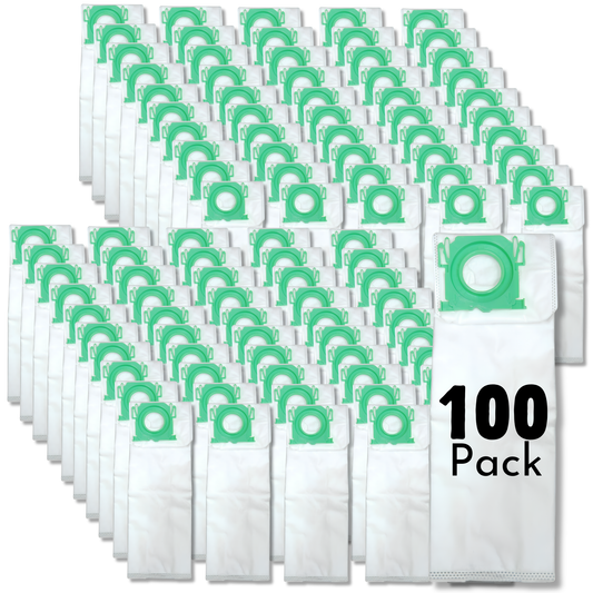 The Better Bundle 100-Pack Replacement Synthetic Allergen Vacuum Cleaner Bags for Windsor Sensor Versamatic Plus