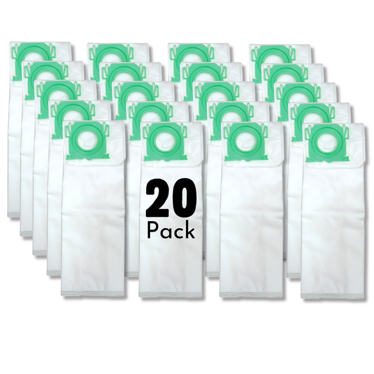The Better Bundle 20-Pack Replacement Synthetic Allergen Vacuum Cleaner Bags for Windsor Sensor Versamatic Plus