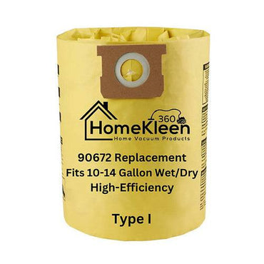 VacBagsUSA®High-Efficiency Replacement Dust Collection Bag for Shop-Vac® 10-14 Gallon - VacBagsUSA