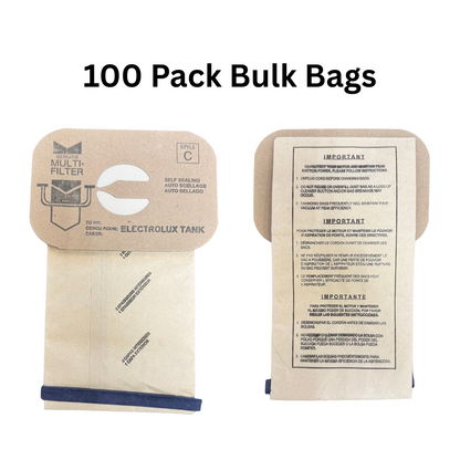 VacBagsUSA® Replacement 4-Ply Electrolux Style C Canister Vacuum Bags