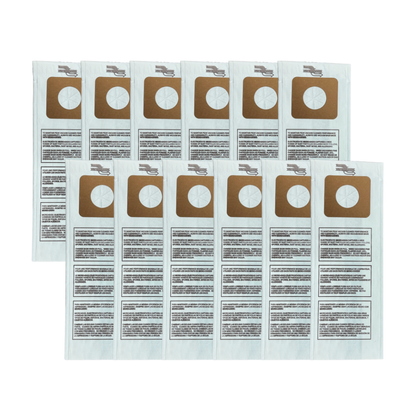 VacBagsUSA Replacement Micro Filtration Vacuum Bags for Panasonic Type U, U-3, U-6