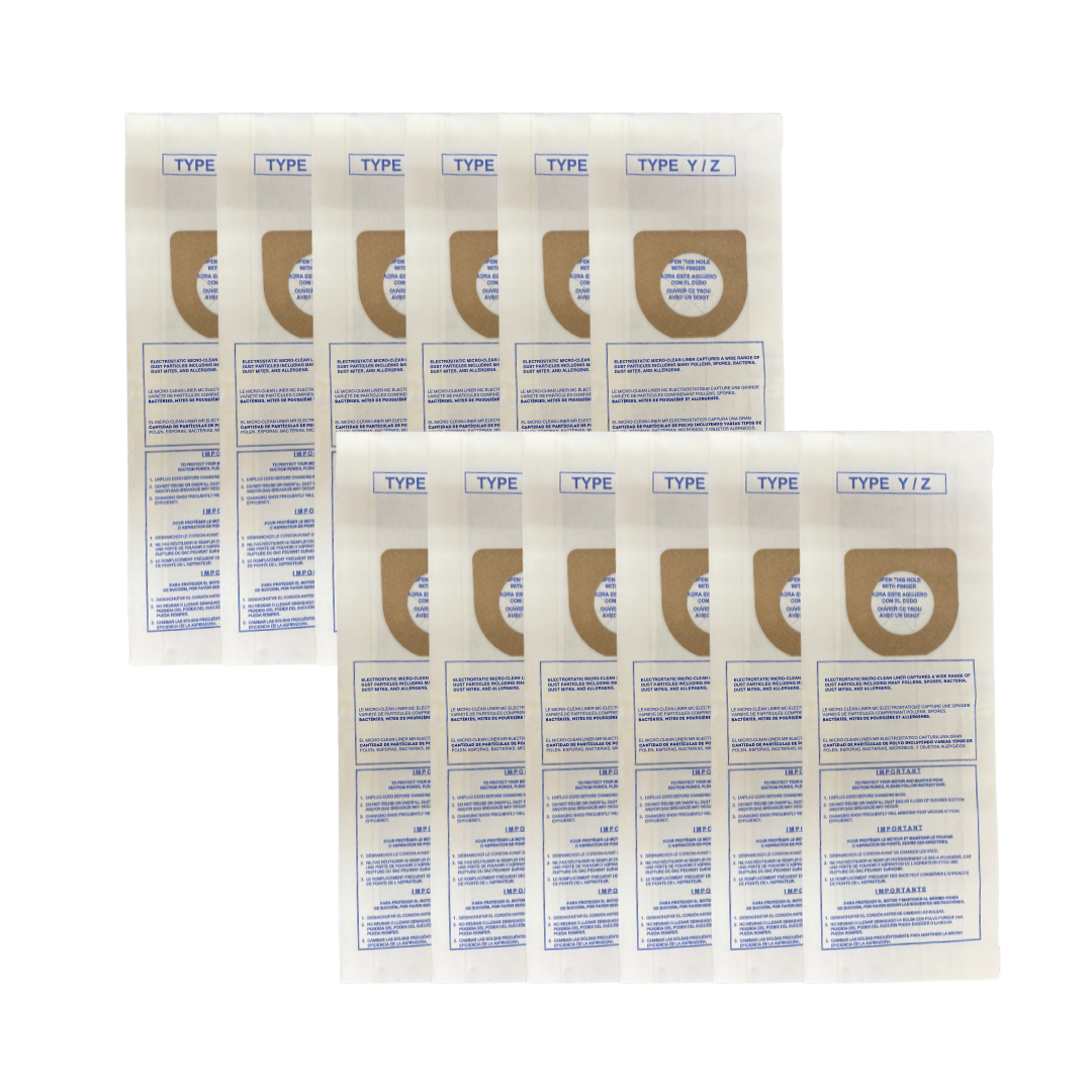 VacBagsUSA Replacement Micro Filtration Hoover Type Y Type Z Vacuum Bags - VacBagsUSA