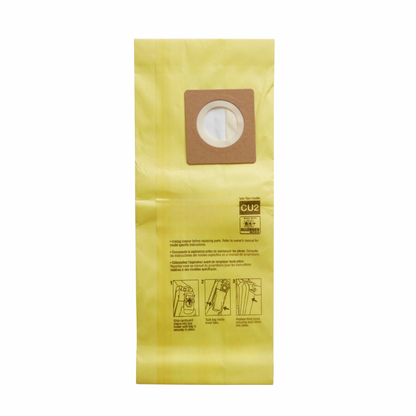 VacBagsUSA Hoover Style CU2 Replacement Micro Filtration Vacuum Cleaner Bags for Hushtone Uprights
