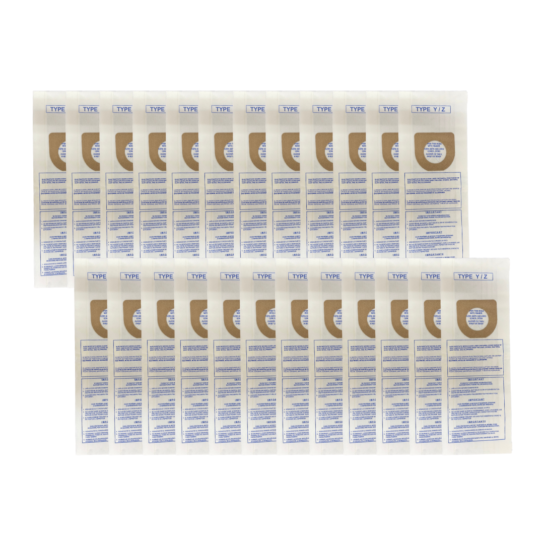 VacBagsUSA Replacement Micro Filtration Hoover Type Y Type Z Vacuum Bags - VacBagsUSA