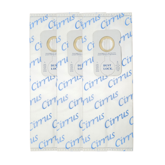 VacBagsUSA® Replacement HEPA Vacuum Cleaner Bags For Cirrus® Style A - VacBagsUSA
