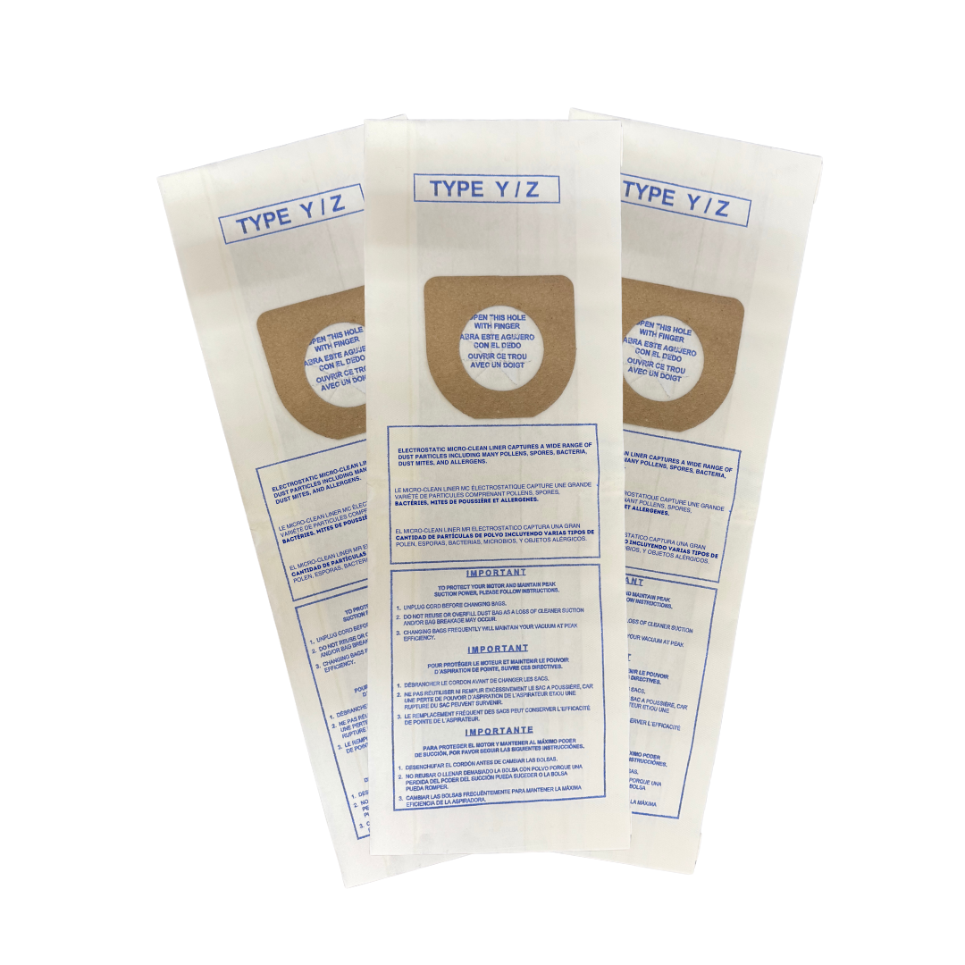 VacBagsUSA Replacement Micro Filtration Hoover Type Y Type Z Vacuum Bags - VacBagsUSA