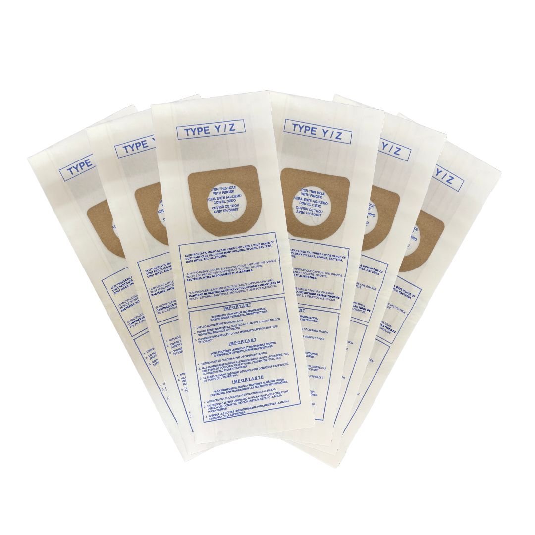 VacBagsUSA Replacement Micro Filtration Hoover Type Y Type Z Vacuum Bags - VacBagsUSA