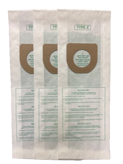 Hoover* Type Z Replacement Paper Dust Collection Bag