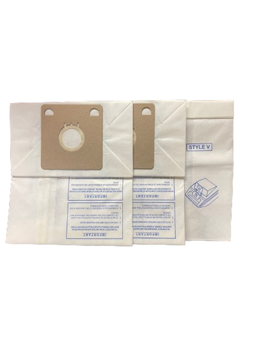 Fits Eureka* Type V: Replacement Paper Vacuum Cleaner Bags