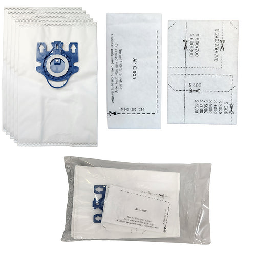 Miele* GN 3D Replacement Vacuum Bags and Filter Kit (5 + 2)