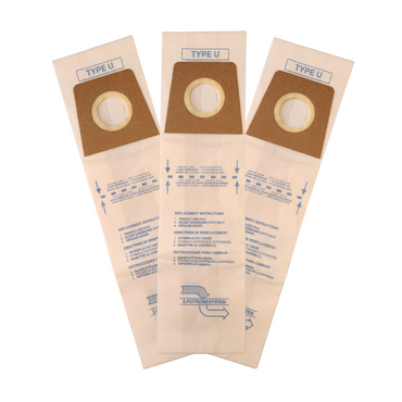 VacBagsUSA® Replacement Micro Filtration Vacuum Bags For Dirt Devil Type U, Replaces #3920048001
