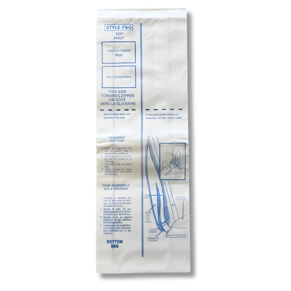 The Better Bundle 50 Micro-Filtration Vacuum Bags Compatible With Eureka FG Bags - VacBagsUSA