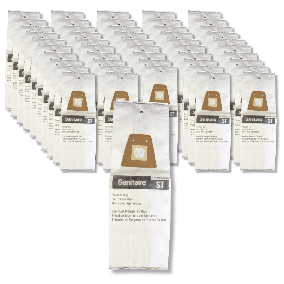 VacBagsUSA Replacement HEPA Vacuum Cleaner Bags For Eureka Sanitaire Style ST - VacBagsUSA