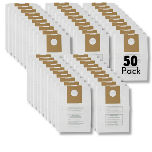 The Better Bundle 50-Pack Replacement Vacuum Cleaner Bags for Hoover Style M - VacBagsUSA