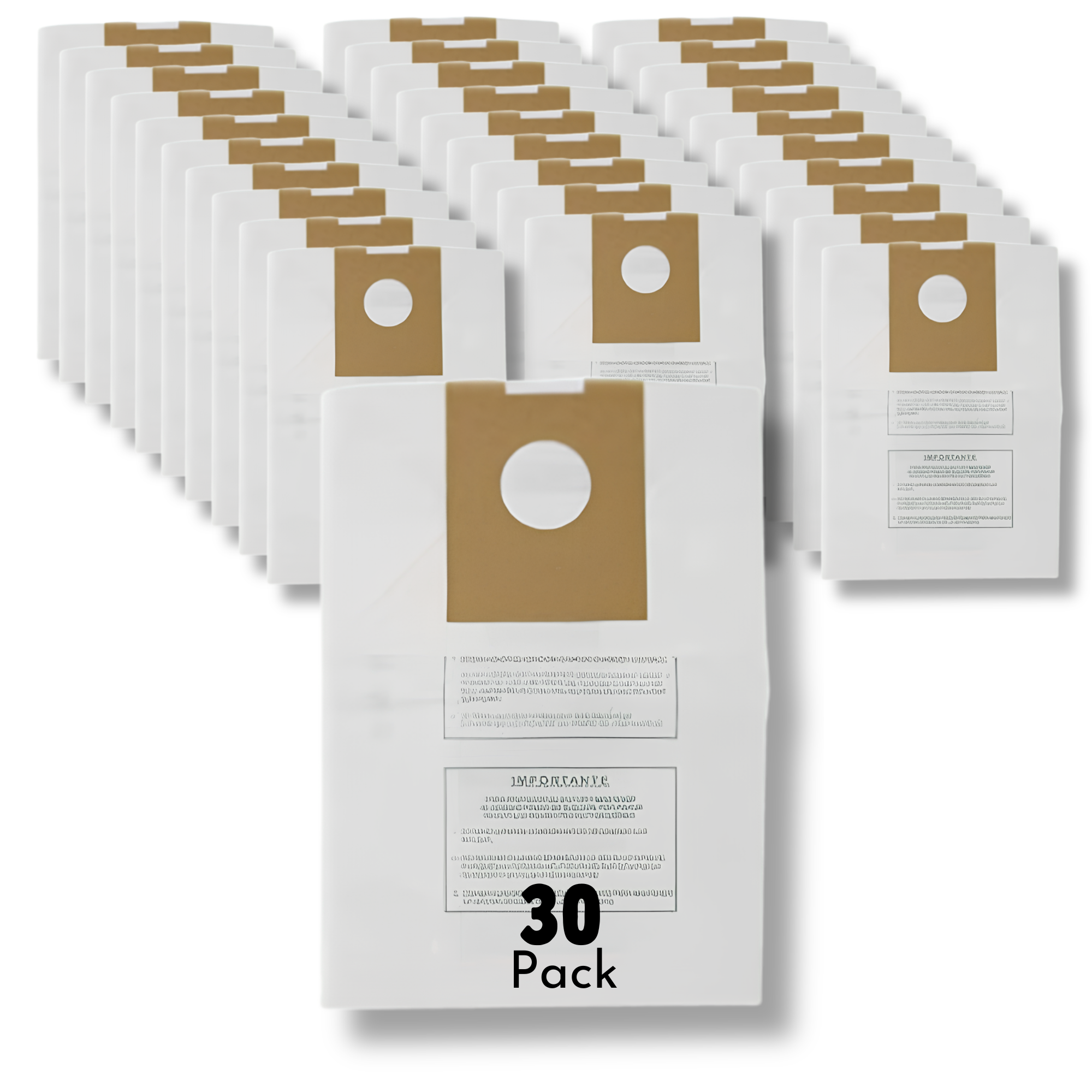 VacBagsUSA Replacement Hoover Style M Vacuum Cleaner Bags - VacBagsUSA