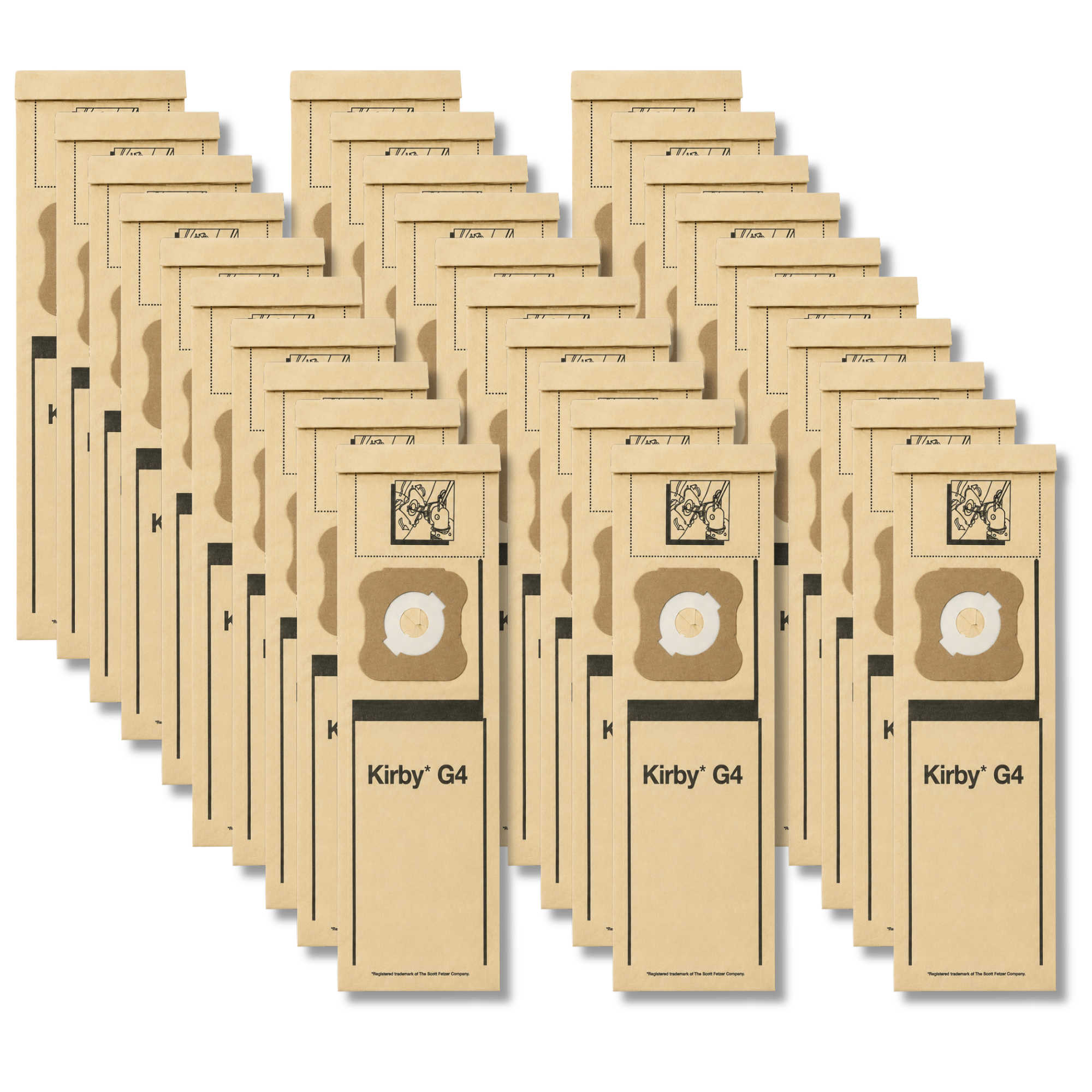 VacBagsUSA® Replacement Vacuum Cleaner Bags For Kirby® Generation Series 2-Ply