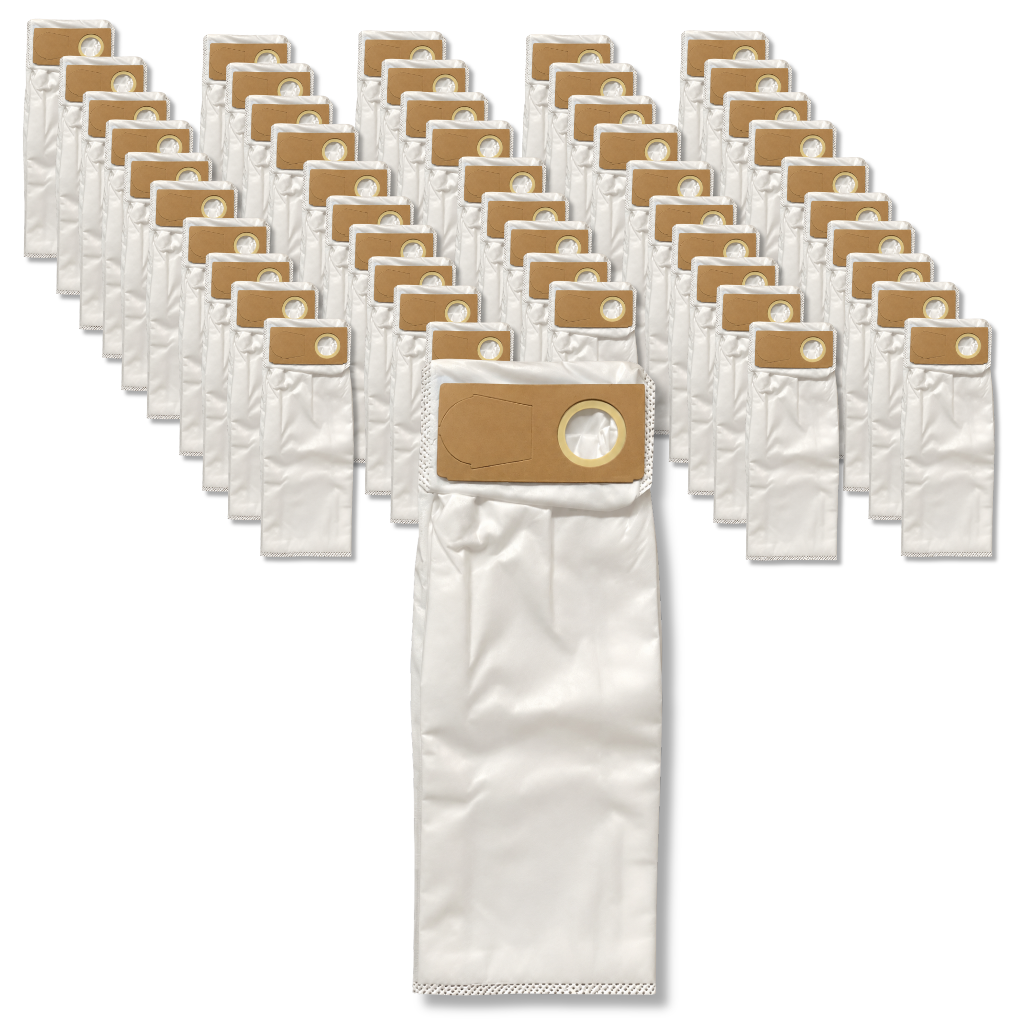 The Better Bundle 50-Pack HEPA Vacuum Cleaner Bags Compatible with Lindhaus PH4, Advac - VacBagsUSA