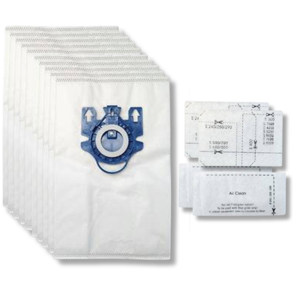 VacBagsUSA Replacement Miele GN Allergen Performance Vacuum Cleaner Bags 5 Bags + 2 Filters