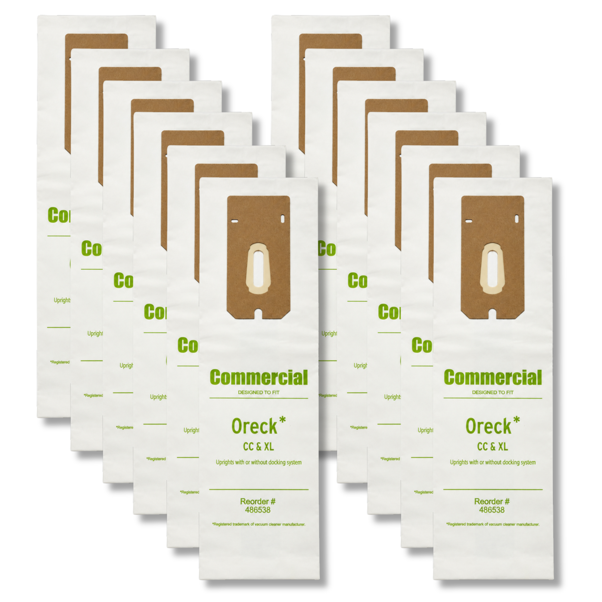 VacBagsUSA® Replacement Vacuum Cleaner Bags for Oreck® XL/CC  2-Ply - VacBagsUSA