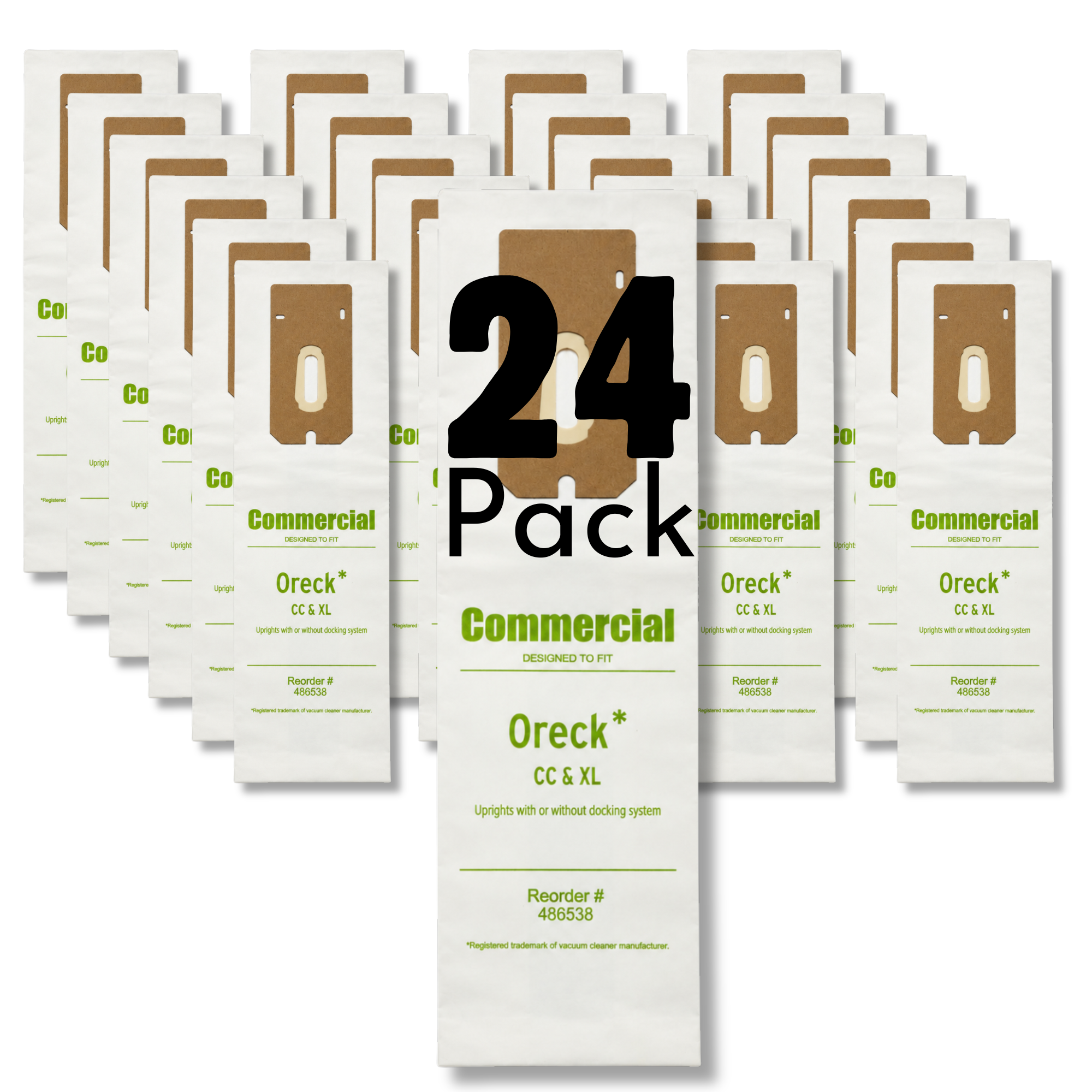 VacBagsUSA® Replacement Vacuum Cleaner Bags for Oreck® XL/CC  2-Ply - VacBagsUSA