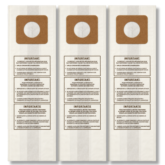 VacBagsUSA Replacement Vacuum Bags for Panasonic Type U, U-3, U-6 - VacBagsUSA
