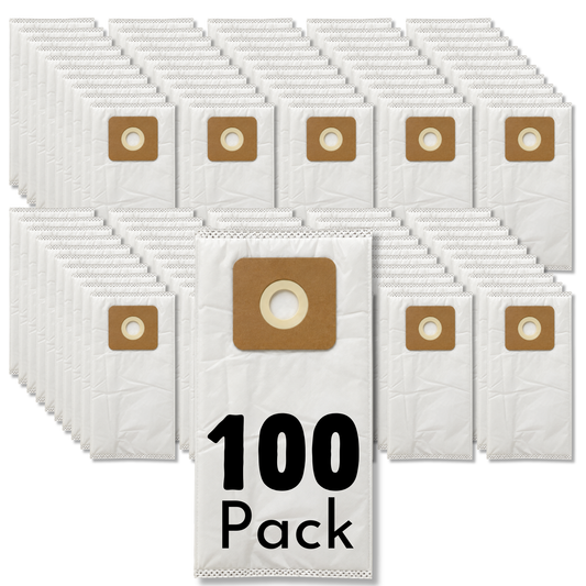 The Better Bundle 100-Pack Replacement Synthetic HEPA Vacuum Cleaner Bags For Riccar Type A, Fits Riccar 2000 Series Simplicity 4000 Series | Replaces RAH-6, SAH-6 - VacBagsUSA