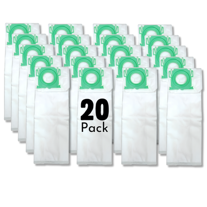 The Better Bundle 20-Pack Replacement Synthetic Allergen Vacuum Cleaner Bags for Windsor Sensor Versamatic Plus