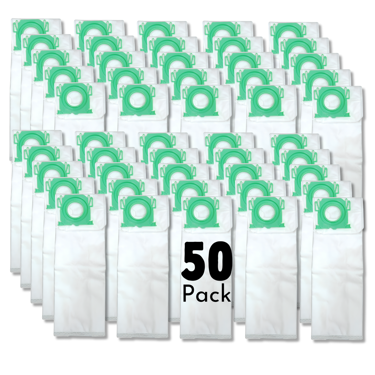 The Better Bundle 50-Pack Replacement Synthetic Allergen Vacuum Cleaner Bags for Windsor Sensor Versamatic Plus