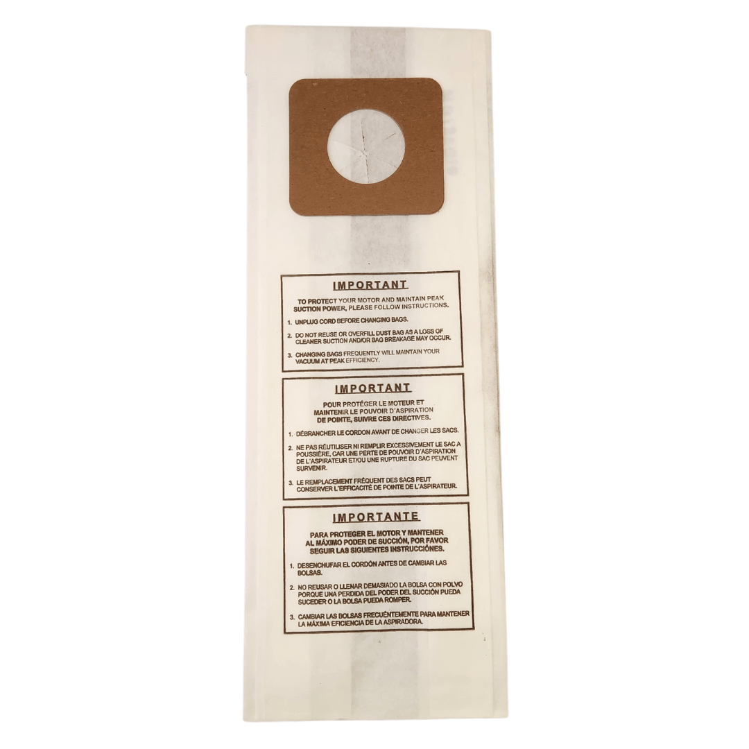 VacBagsUSA®2-Ply Replacement Vacuum Cleaner Bags for Panasonic® Type U/U3 - VacBagsUSA