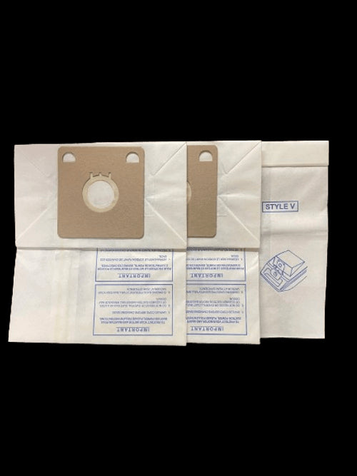 VacBagsUSA® Replacement Paper Vacuum Cleaner Bags For Eureka* Type V - VacBagsUSA