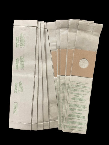 VacBagsUSA® Replacement Paper Vacuum Cleaner Bags For Hoover* Type D - VacBagsUSA