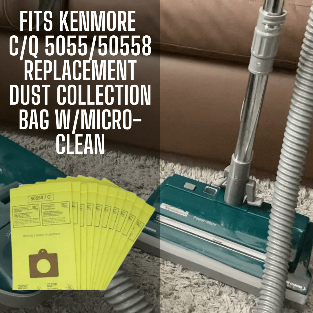 VacBagsUSA® Replacement Vacuum Cleaner Bag w/ Micro-Clean For  Kenmore* C/Q 5055/50558 - VacBagsUSA