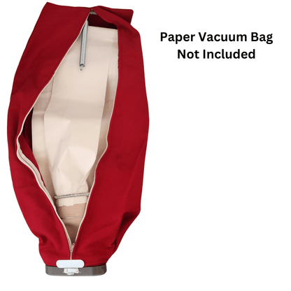 The Better Bundle Replcement Commercial Shake Out Bag for Eureka Sanitaire Tradition Uprights, Dual Purpose Slide & Zipper for F&G Disposable Bag Conversion, Fits SC600, SC800 Series - VacBagsUSA